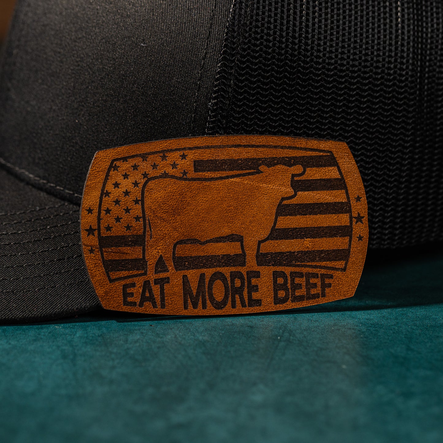 Eat More Beef | Leather Patch