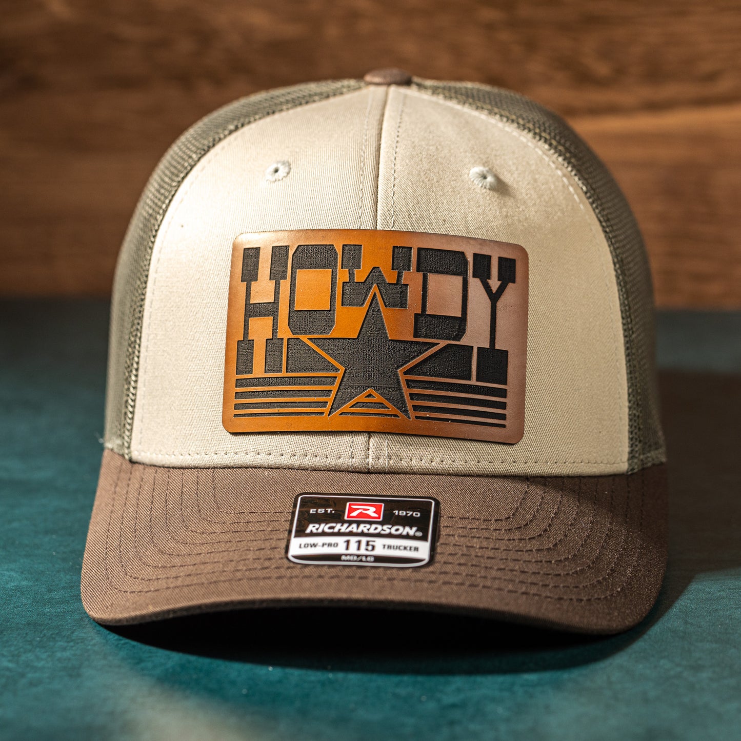 Howdy Star | Leather Patch