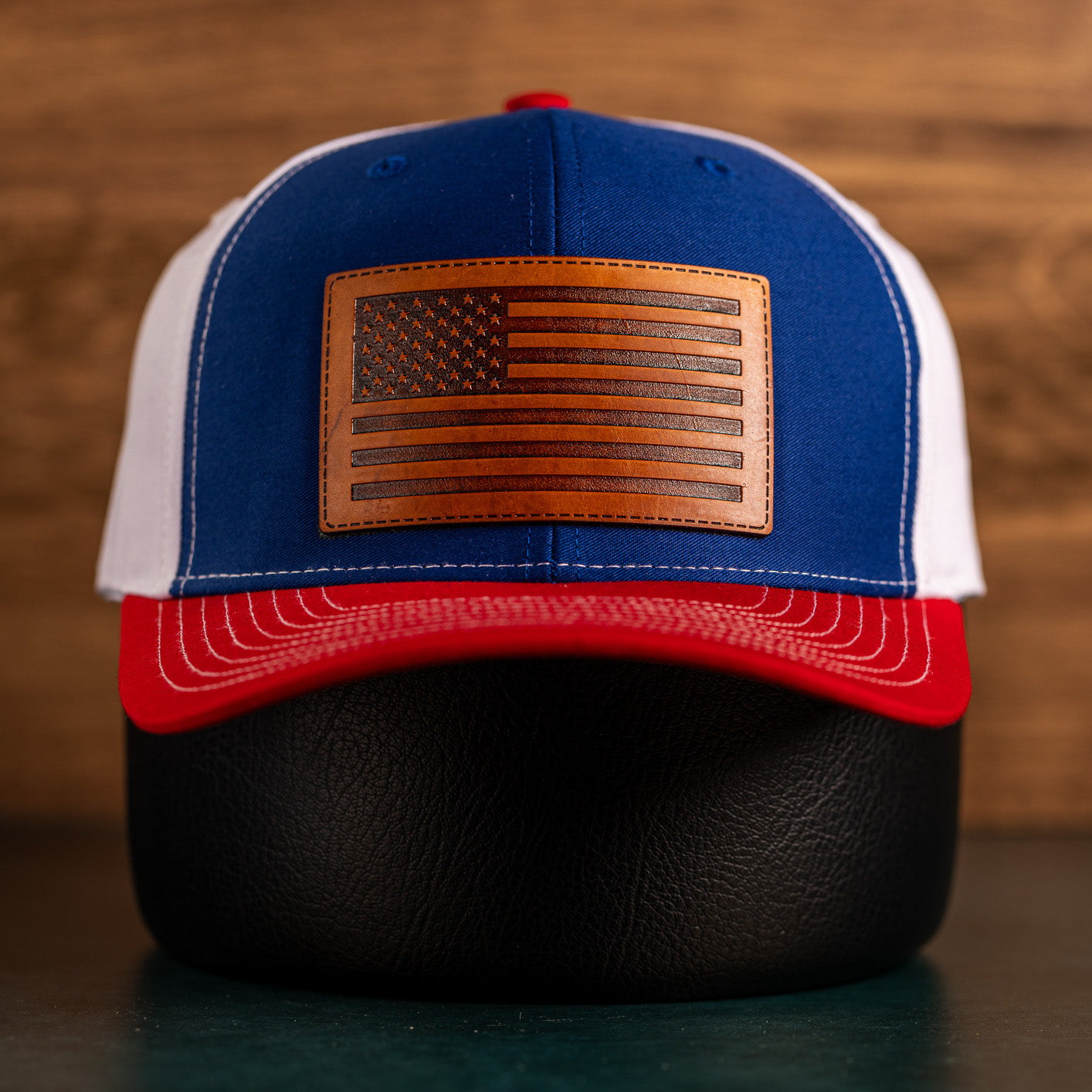 American Flag Trucker Hat