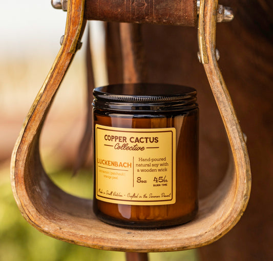 Luckenbach | Cypress + Cassis Soy Candle