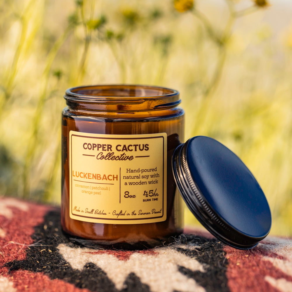 Luckenbach | Cypress + Cassis Soy Candle