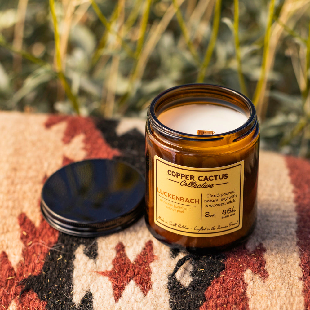 Luckenbach | Cypress + Cassis Soy Candle